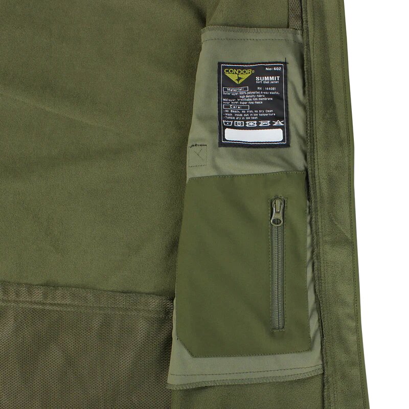 Куртка Condor-Clothing Summit Softshell Jacket Olive drab Фото 3